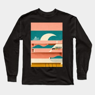 Miami Vice Views Long Sleeve T-Shirt